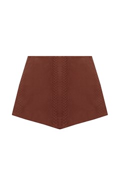 ЮБКА CROCOCÓ BROWN 10109